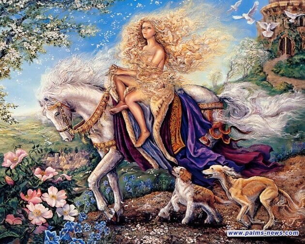 هل كانت حقا حسناء عارية.. أم في (60) من عمرها؟